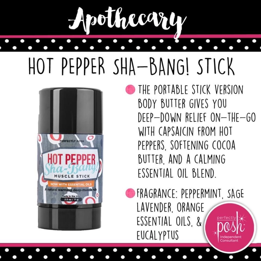 Perfectly Posh shah bang body rub